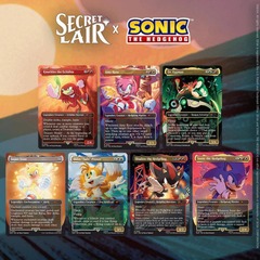 Secret Lair x Sonic the Hedgehog Superdrop: Friends & Foes (Non-Foil) - Secret Lair Drop Series (SLD)